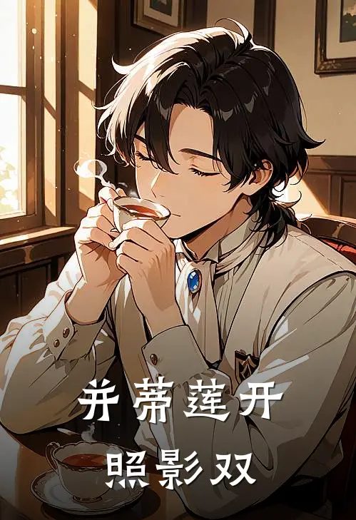 并蒂莲开照影双